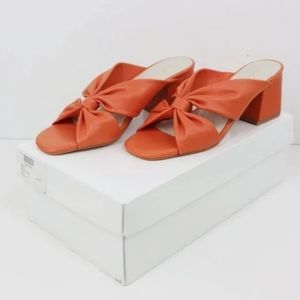 Intentionally Blank Hannah slip on block heel